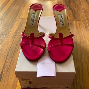 Jimmy Choo formal kitten heal (worn once)